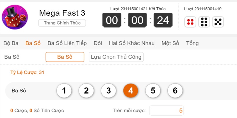 Xổ số FAST 3