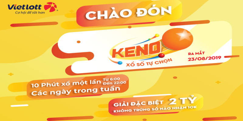 Xổ số Keno mang đến cơ hội kiếm tiền siêu khủng